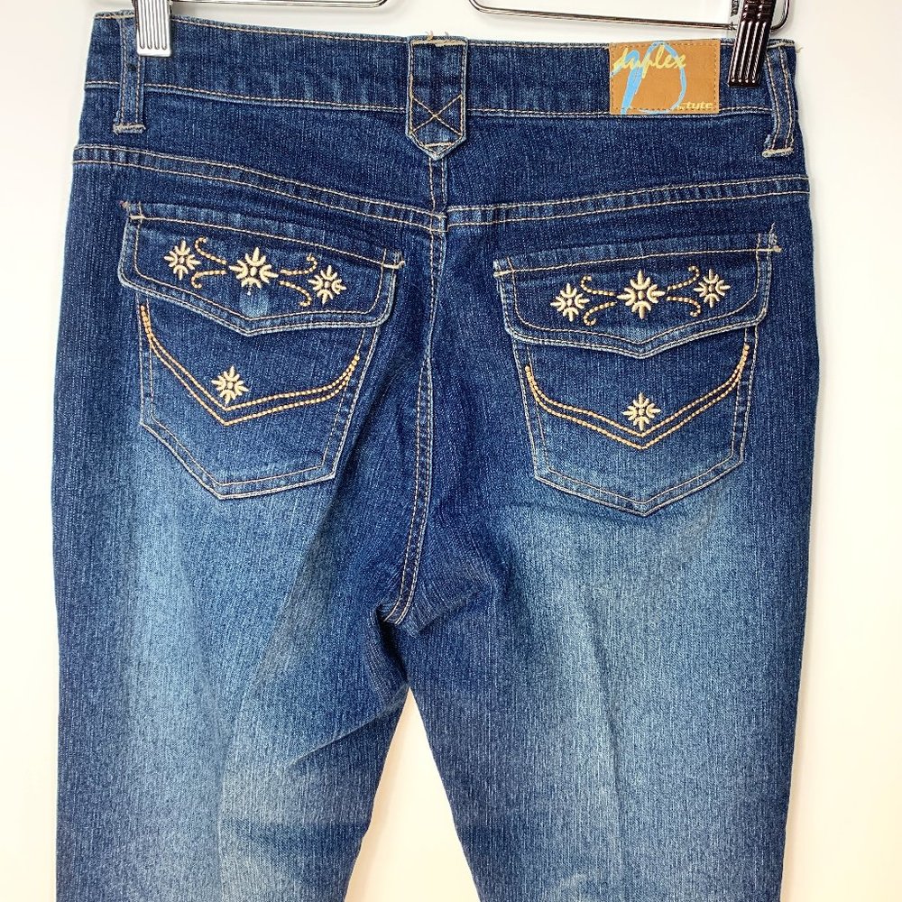 Duplex by Tyte Bootcut Jeans Size 6 Ramie